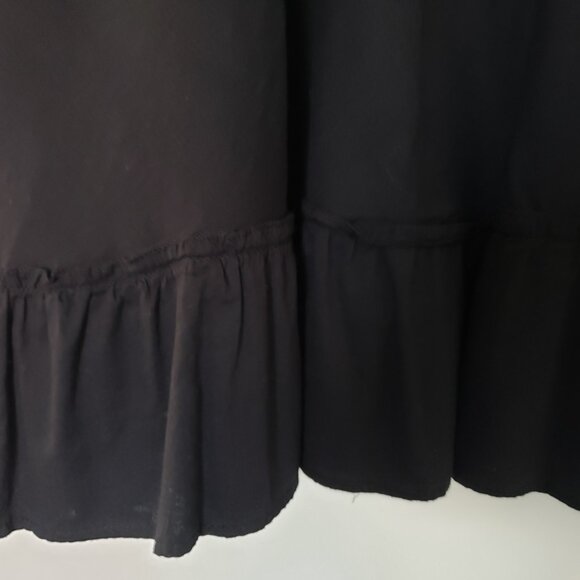 LONG A LINE RUFFLED SKIRT SIZE S - Picture 3 of 4